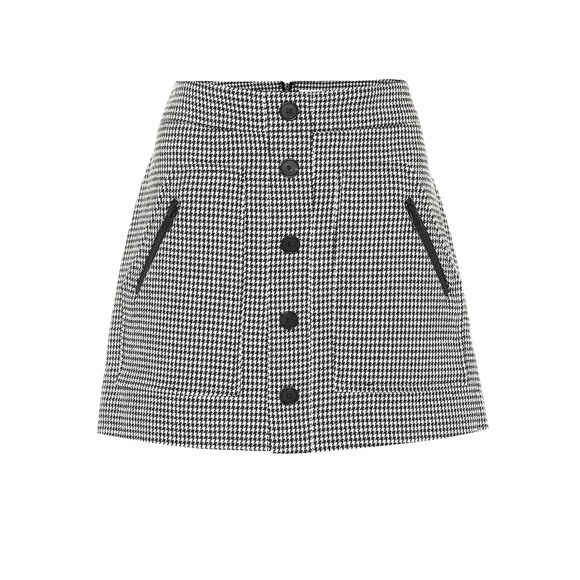 Veronica Beard Dresses & Skirts - Veronica Beard Monroe Houndstooth ButtonFront Mini